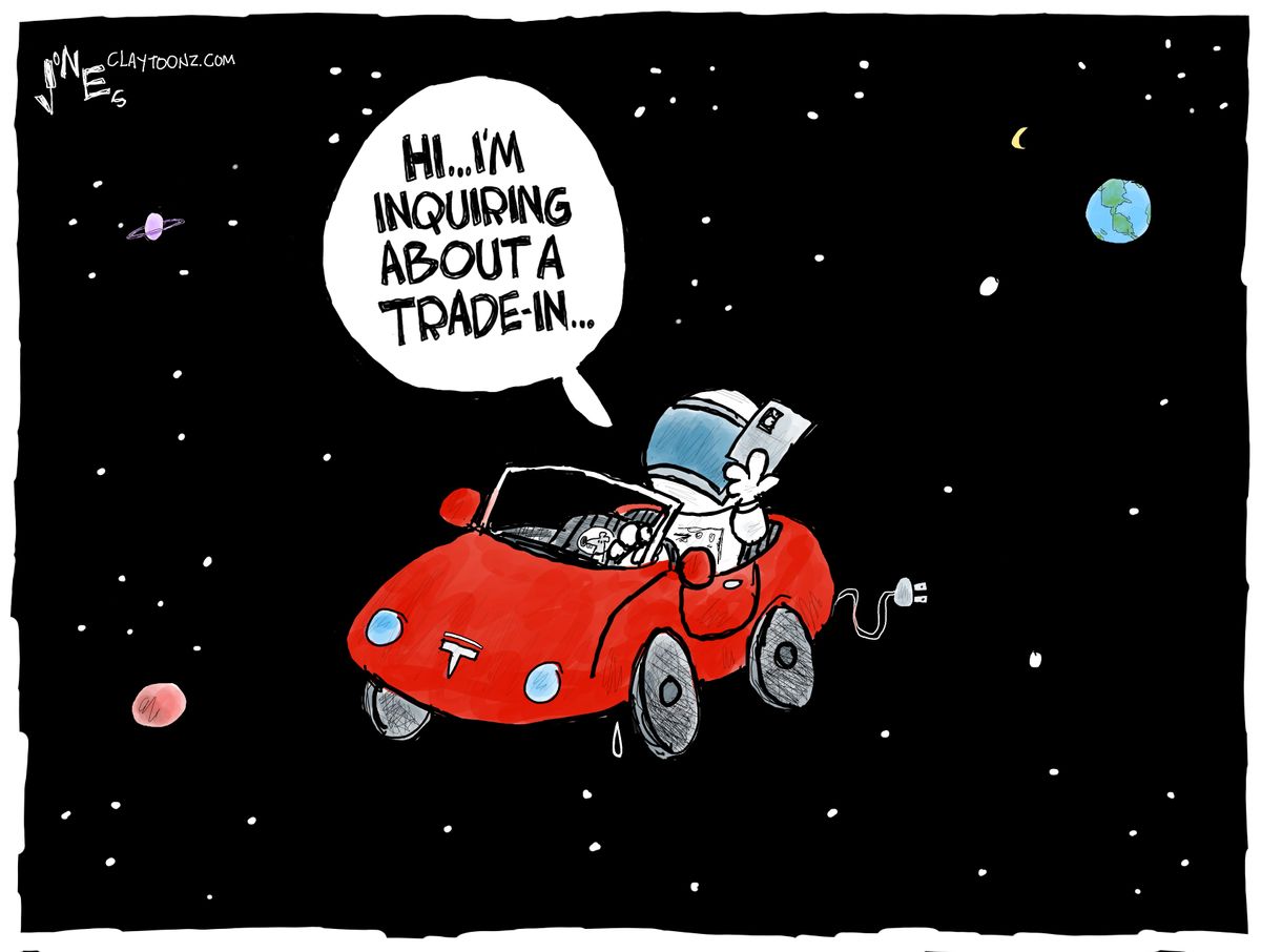 5 explosively funny cartoons about Musk's faulty spacecrafts