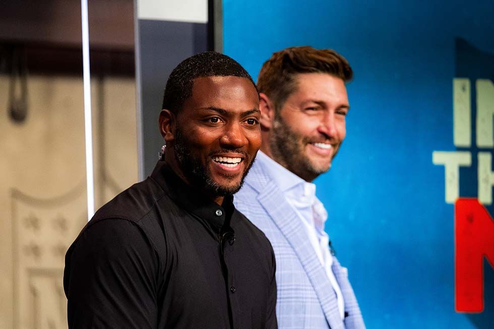 Ryan Clark and Jay Cutler on The CW&#039;s &#039;Inside the NFL&#039;