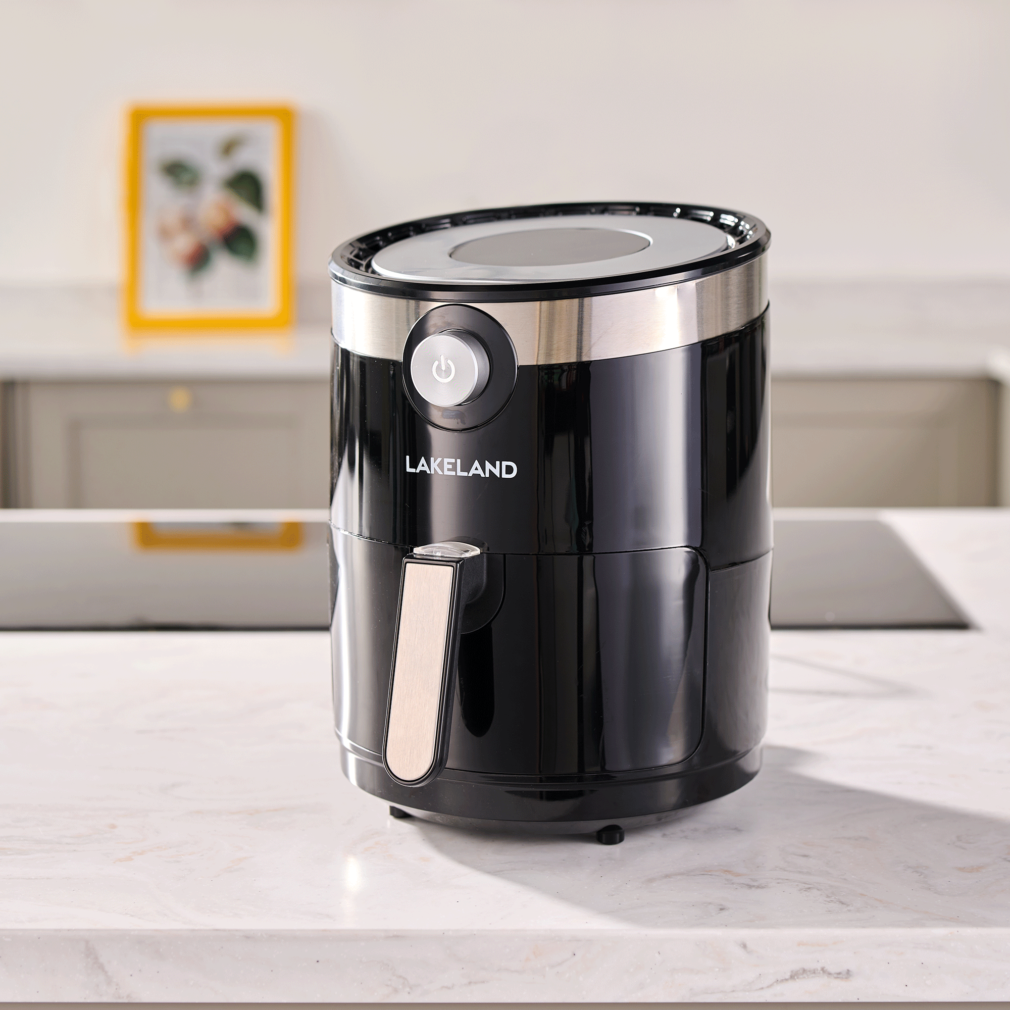 Lakeland air fryer on kitchen countertop