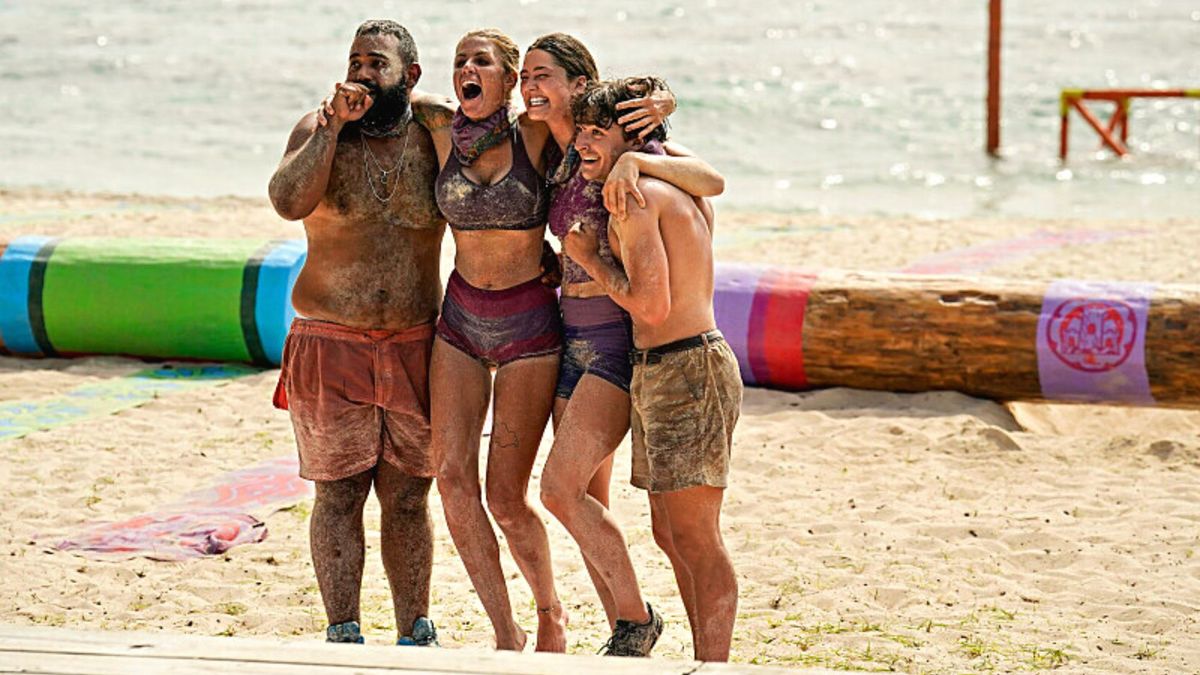 Tika tribe, including Yam Yam, Carson ,Carolyn and Sarah, from Survivor 44. Yamil &quot;Yam Yam&quot; Arocho, Carolyn Wiger, Sarah Wade, and Carson Garrett