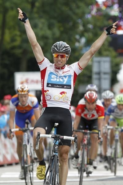 Edvald Boasson Hagen (Sky) wins the Eneco Tour.