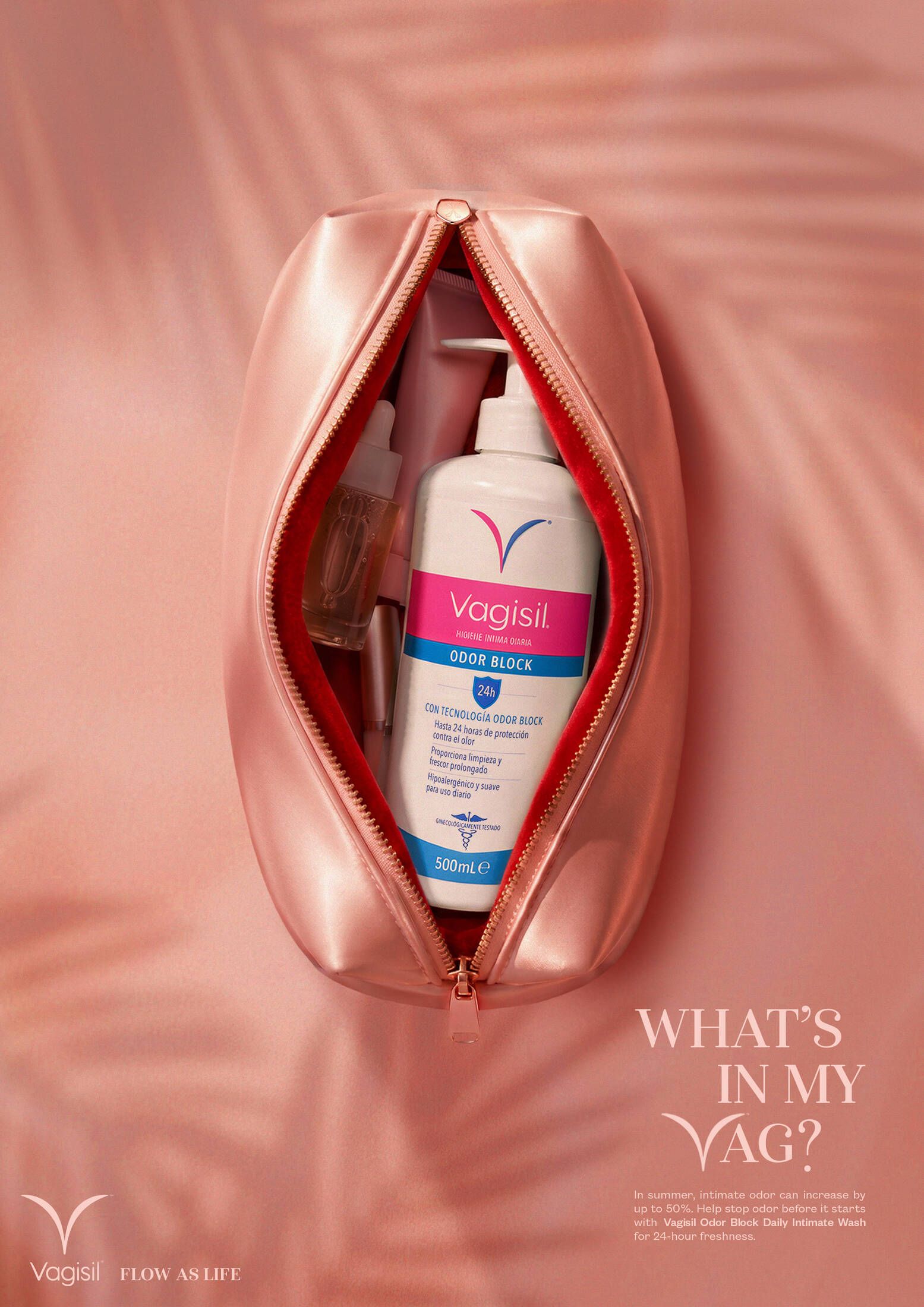 Vagisil billboard adverts for What's in my Vag campaign