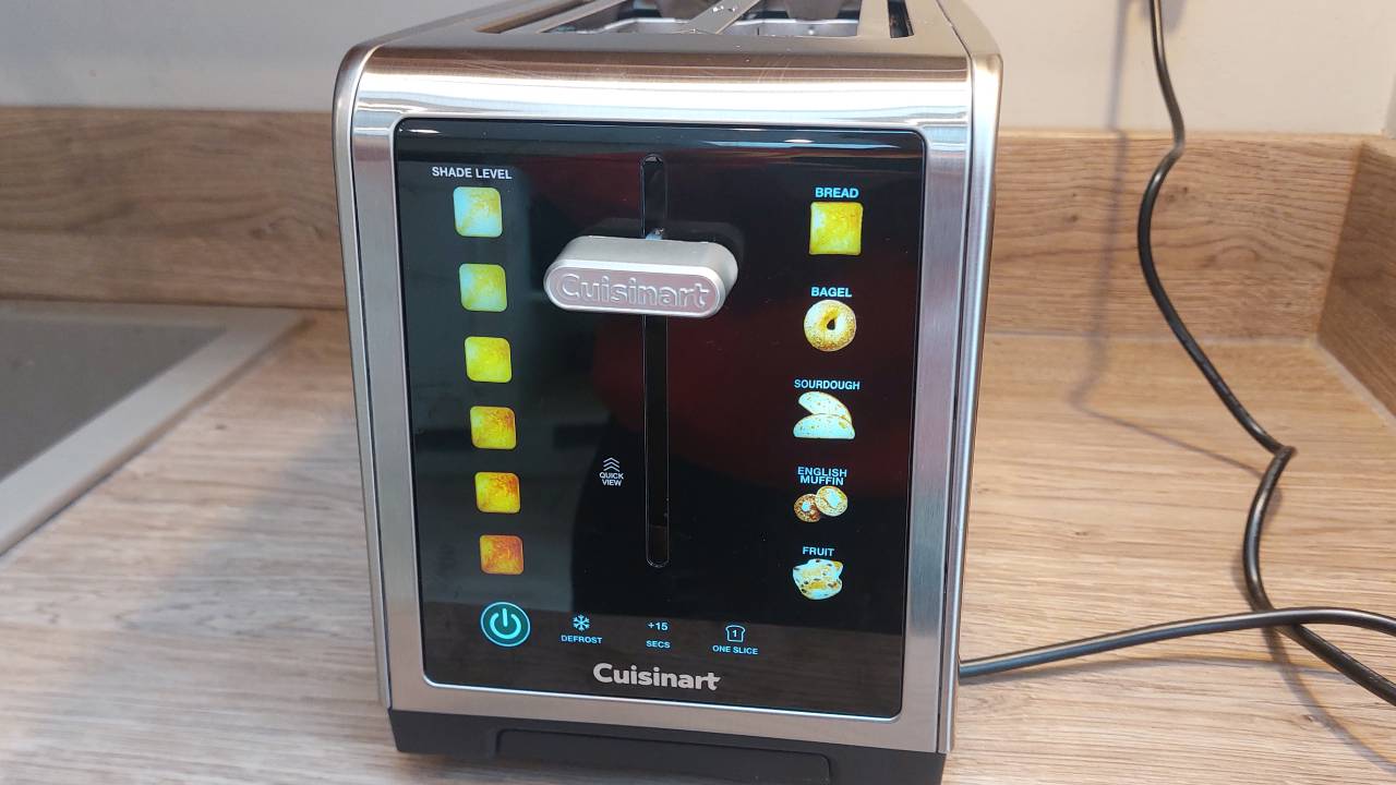 Cuisinart SimpliTouch XL Colour Touchscreen 2-Slice Toaster