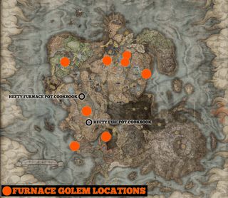 Shadow of the Erdtree Furnace Golem location map
