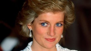 Diana, Princess Of Wales during her official visit to France