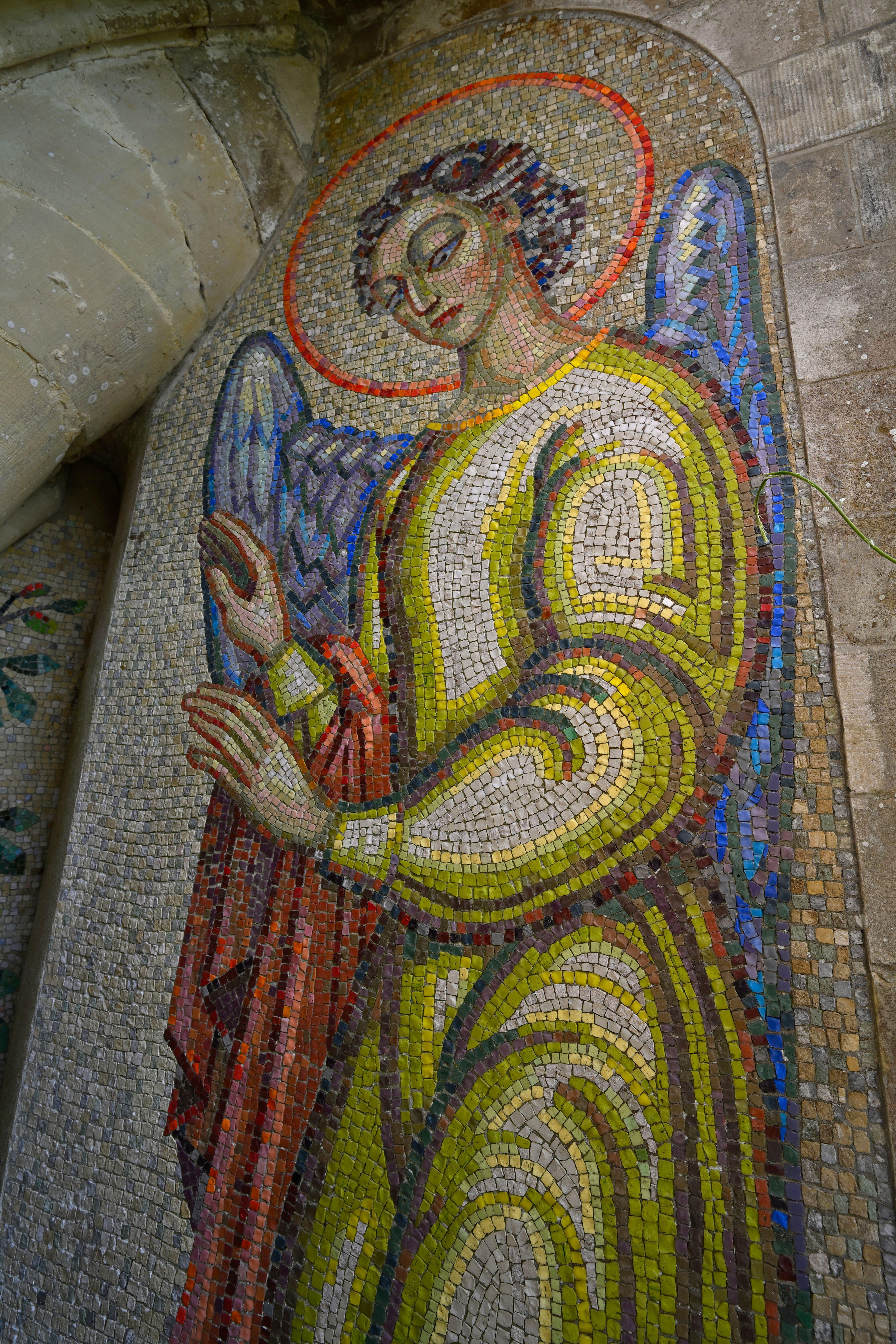 Boris Anrep's Angel of Mottisfont