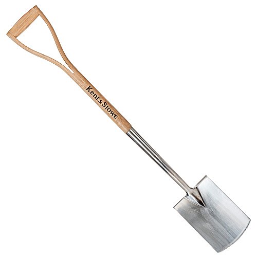 Kent &amp;amp; Stowe Garden Life Stainless Steel Lightweight Digging Spade