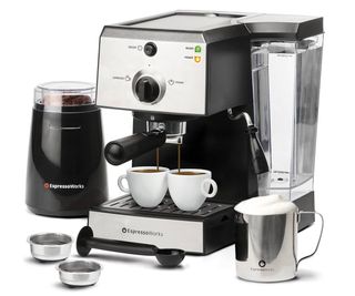 Espresso Works All-In-One Coffee Machine on white
