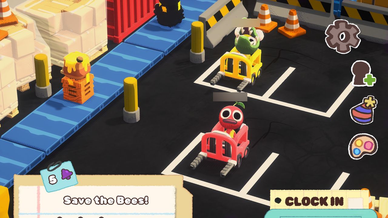 Screenshots from the Crashout Crew demo; showing optional modifiers, the Break Room, and the lobby.
