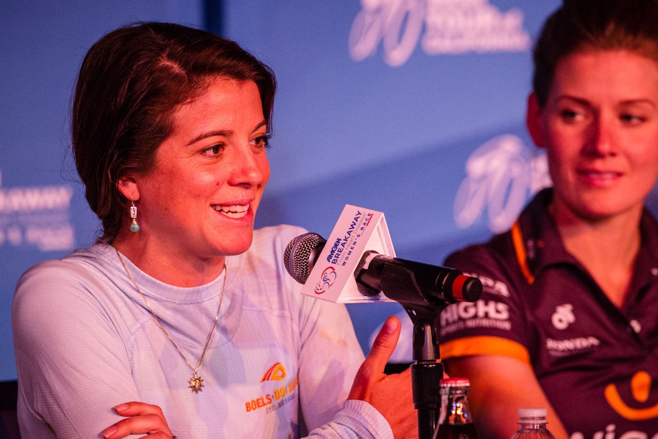 Evelyn Stevens (Boels Dolmans) talks about her hour record ride