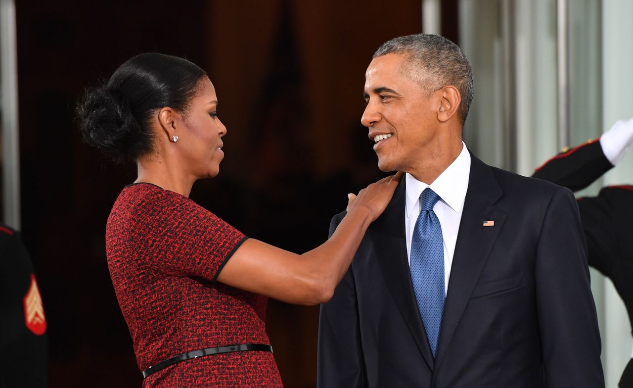 obamas dancing