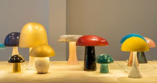 mushroom shaped lamps