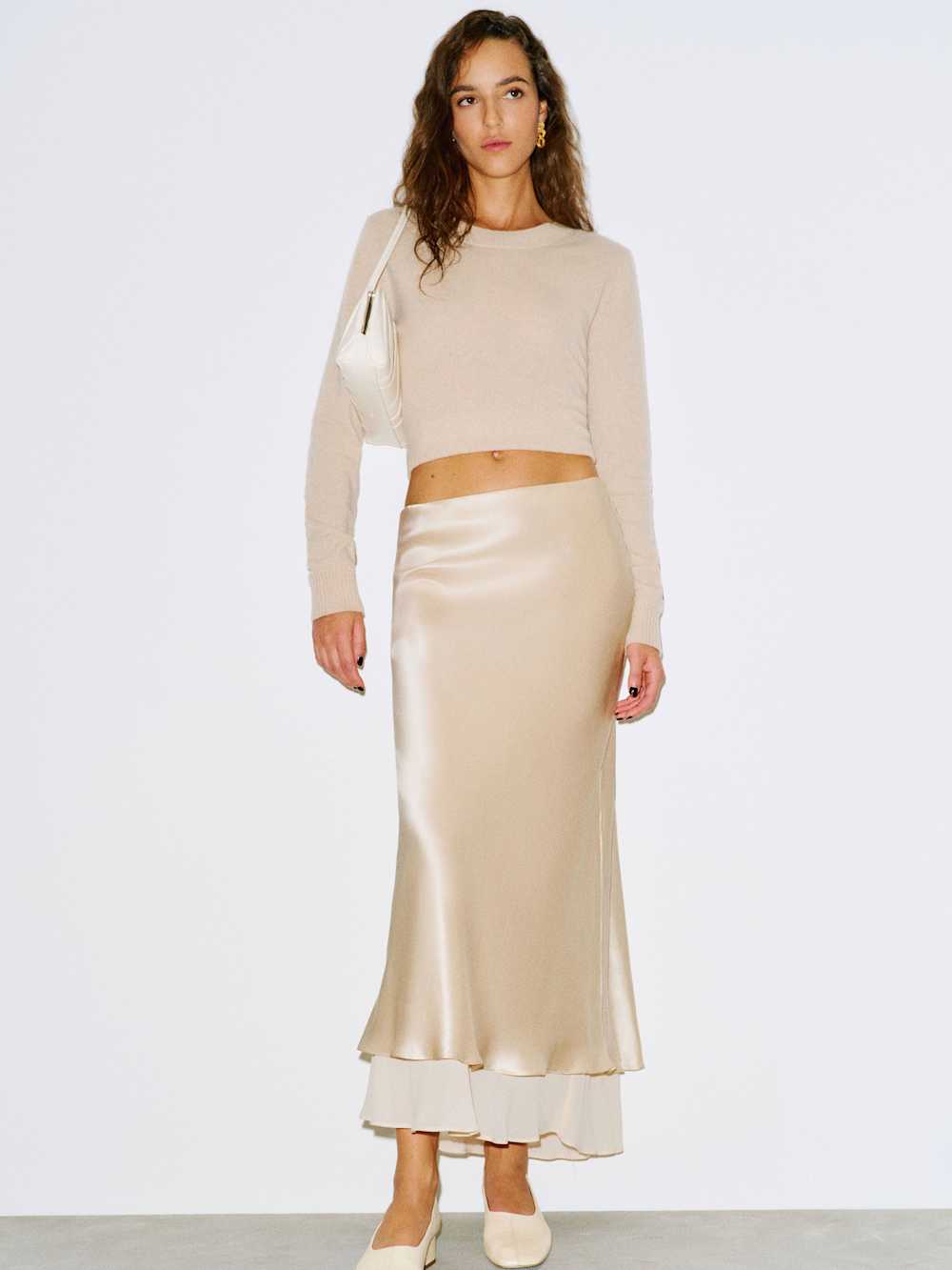 Marcia Silk Skirt