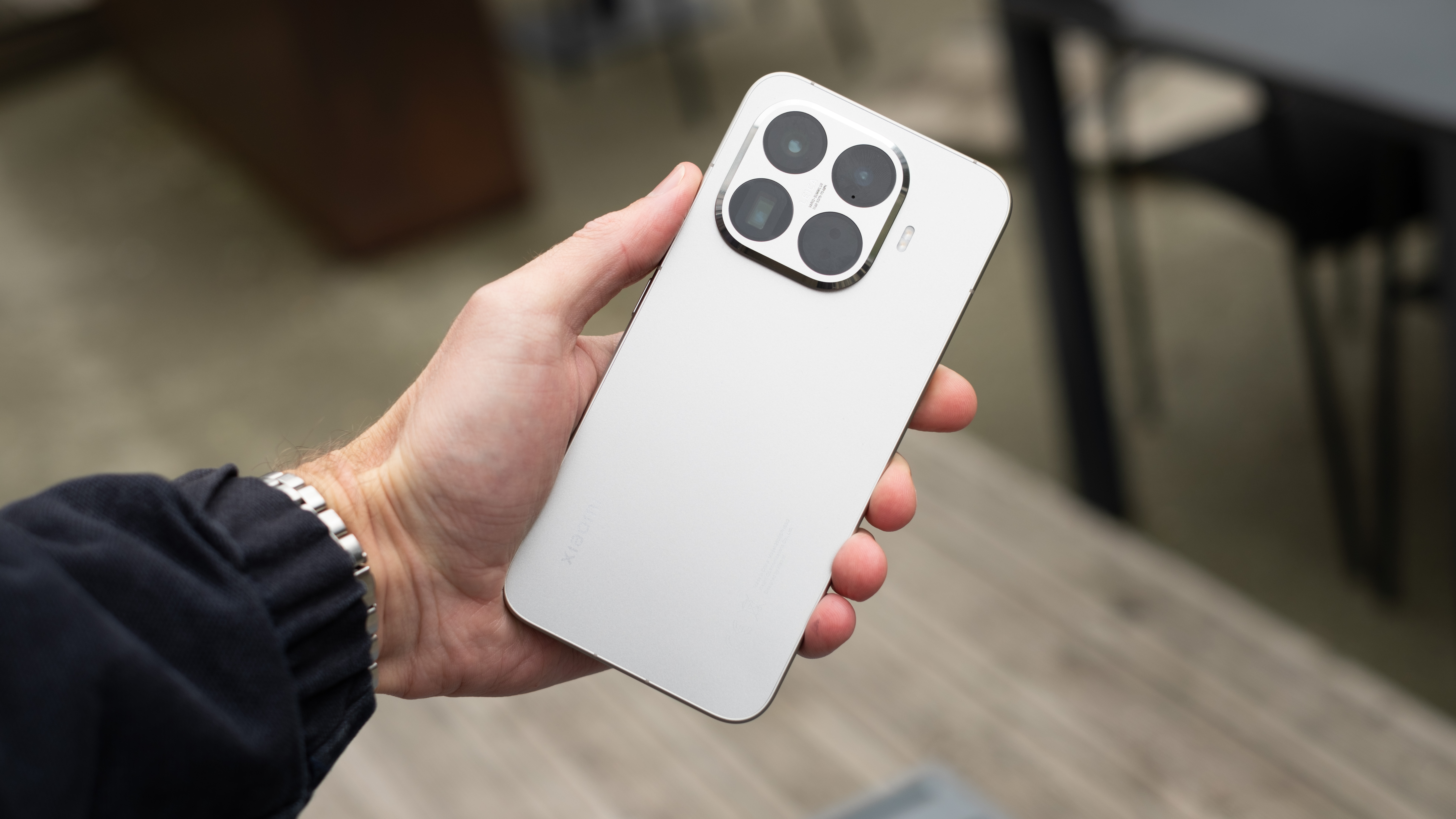 Xiaomi 15T Pro phone held in a hand
