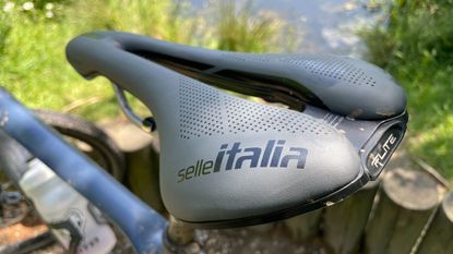 Selle Italia Flite Gravel saddle mounted to a Rondo Gravel Bike