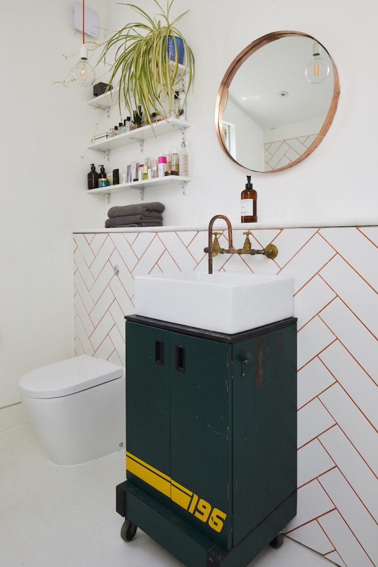 bathroom metro tile ideas