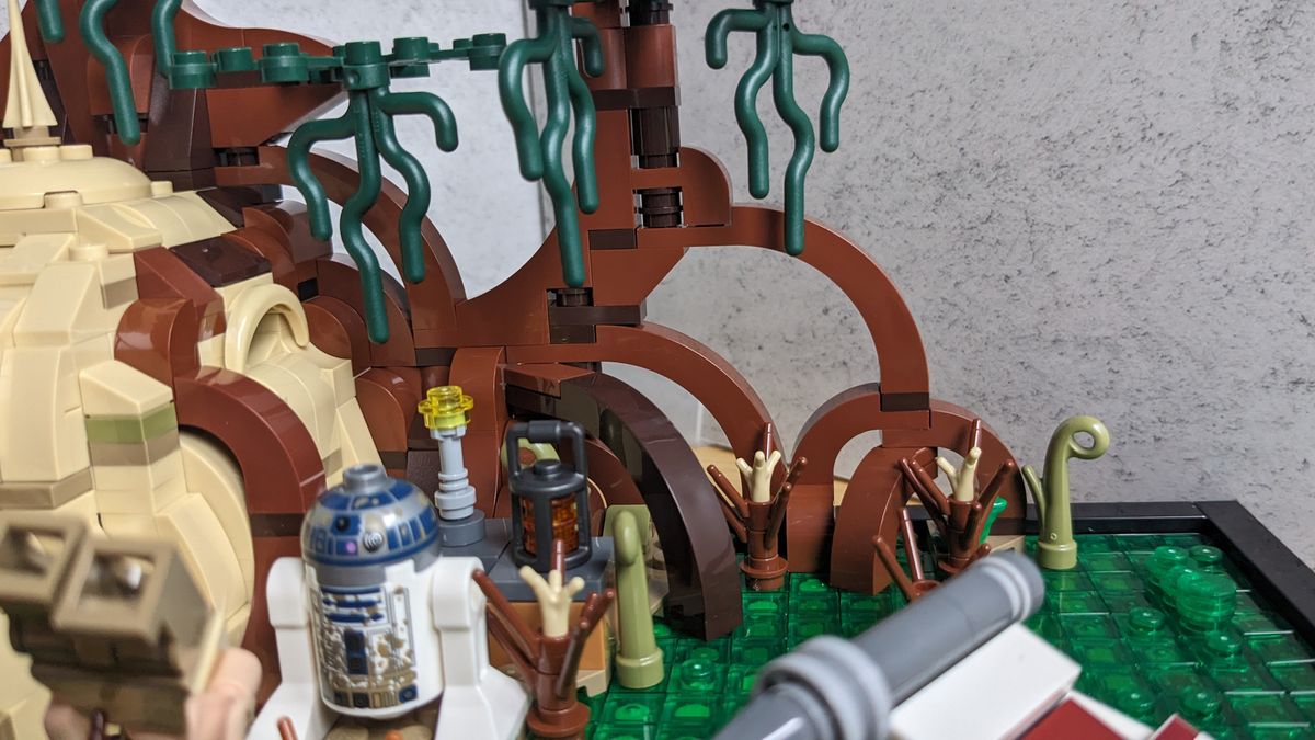 Lego Star Wars Dagobah Jedi Training Diorama