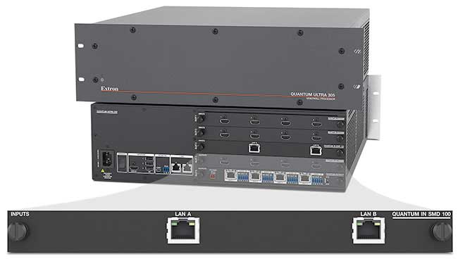 Extron Introduces Streaming Media Decoder Card for Quantum Ultra