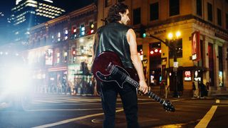 The Gibson Les Paul Music City Special – 50th Anniversary is a limited edition hybrid that combines the old Marauder and Music City Junior, and offers them in wine, tobacco sunburst and ebony finishes.