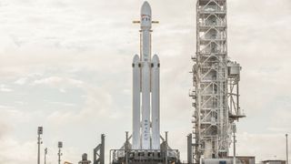 Will Falcon Heavy get off the ground safely? Credit: SpaceX