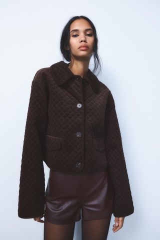 Quilted Corduroy Jacket