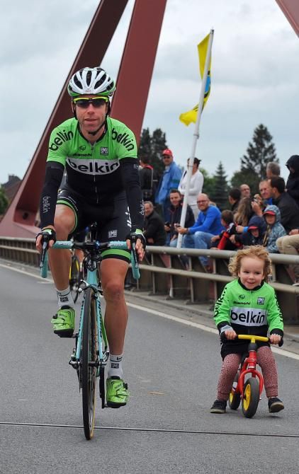 Bram Tankink (Belkin) with his daughter Sarah