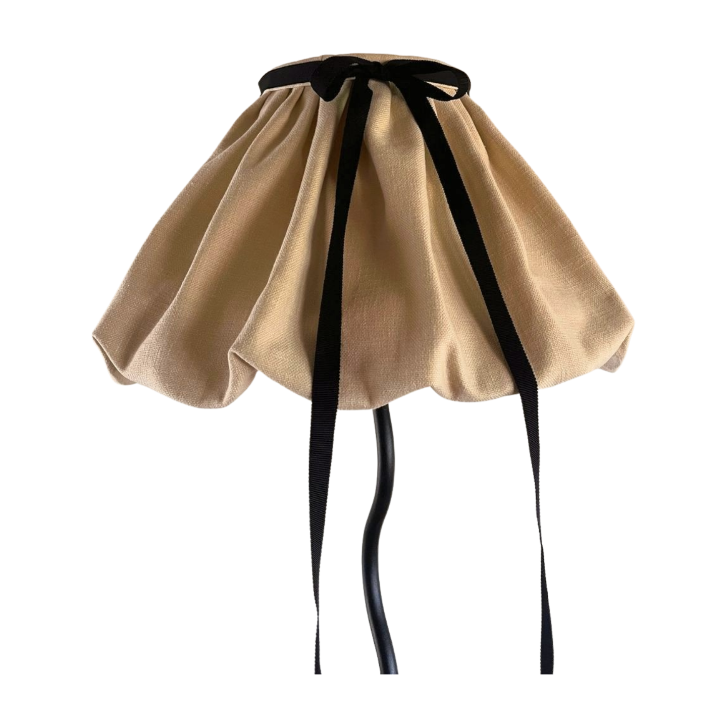 Maud Vaughn Interiors The Puffball Lampshade