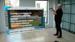 The new Vizrt augmented reality solution.