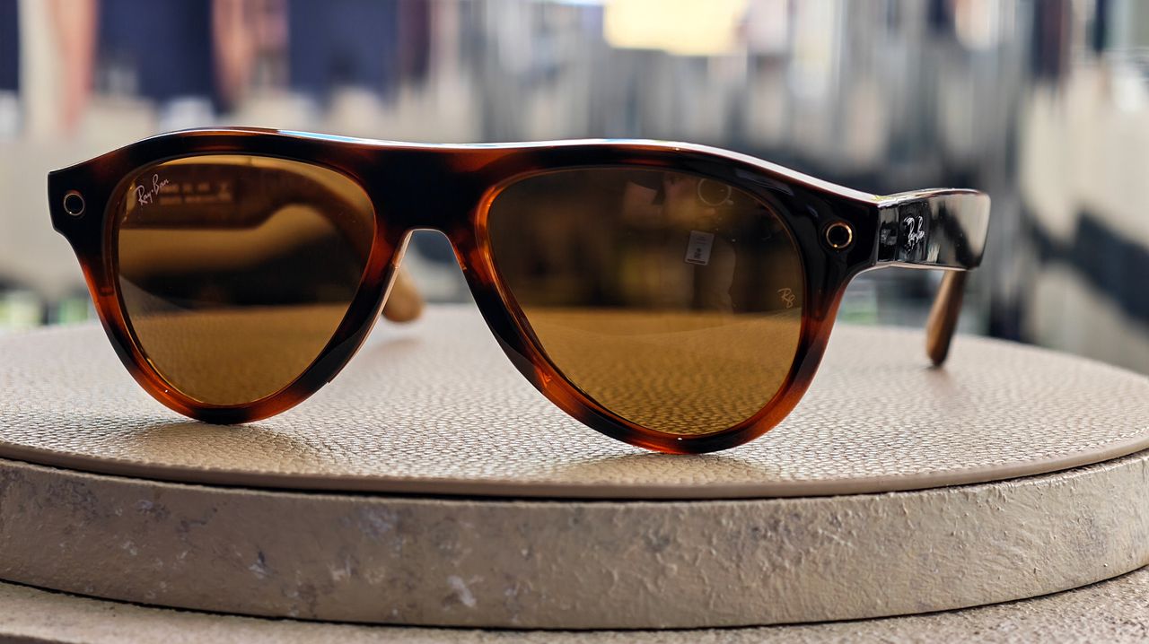 Ray-Ban Meta Gen 3 in the Aviator style at Meta Connect 2026