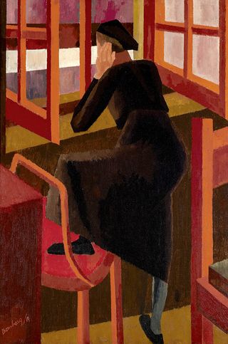 At The Window by David Bomberg. © Ben Uri Gallery and Museum, courtesy of David Bomberg estate (Photography © Justin Piperger)