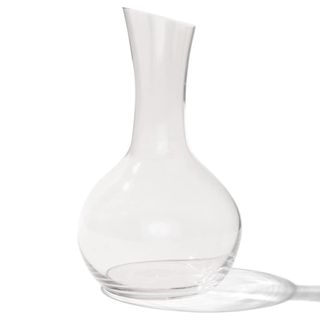 A Made In Wine Decanter on a white background