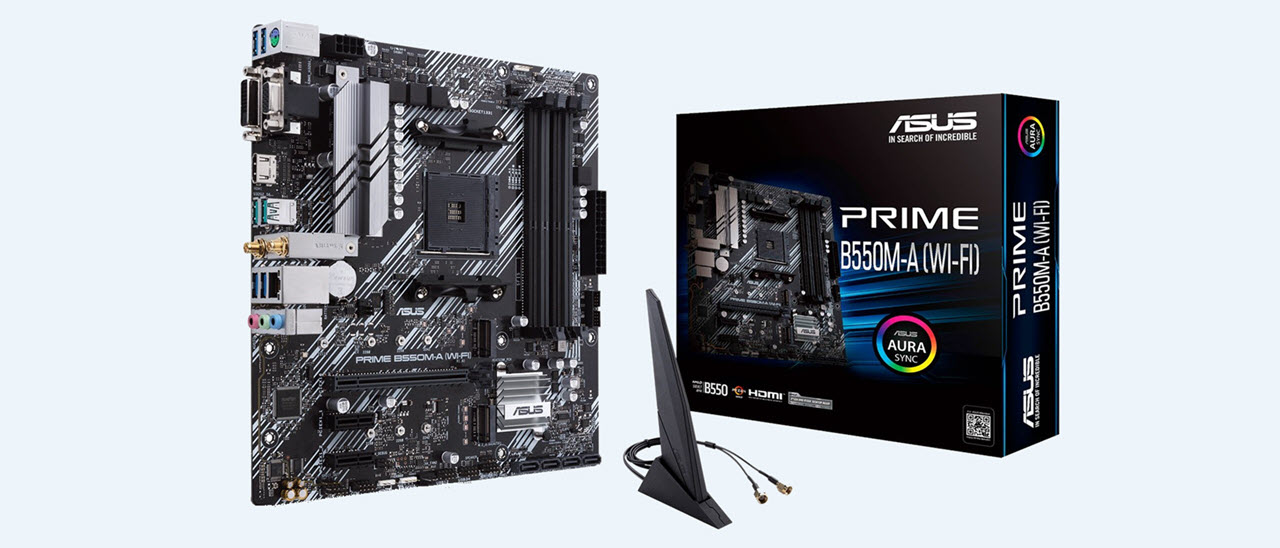 Asus Prime B550M-A Wi-Fi Review: Affordable, Hot Running Micro-ATX 