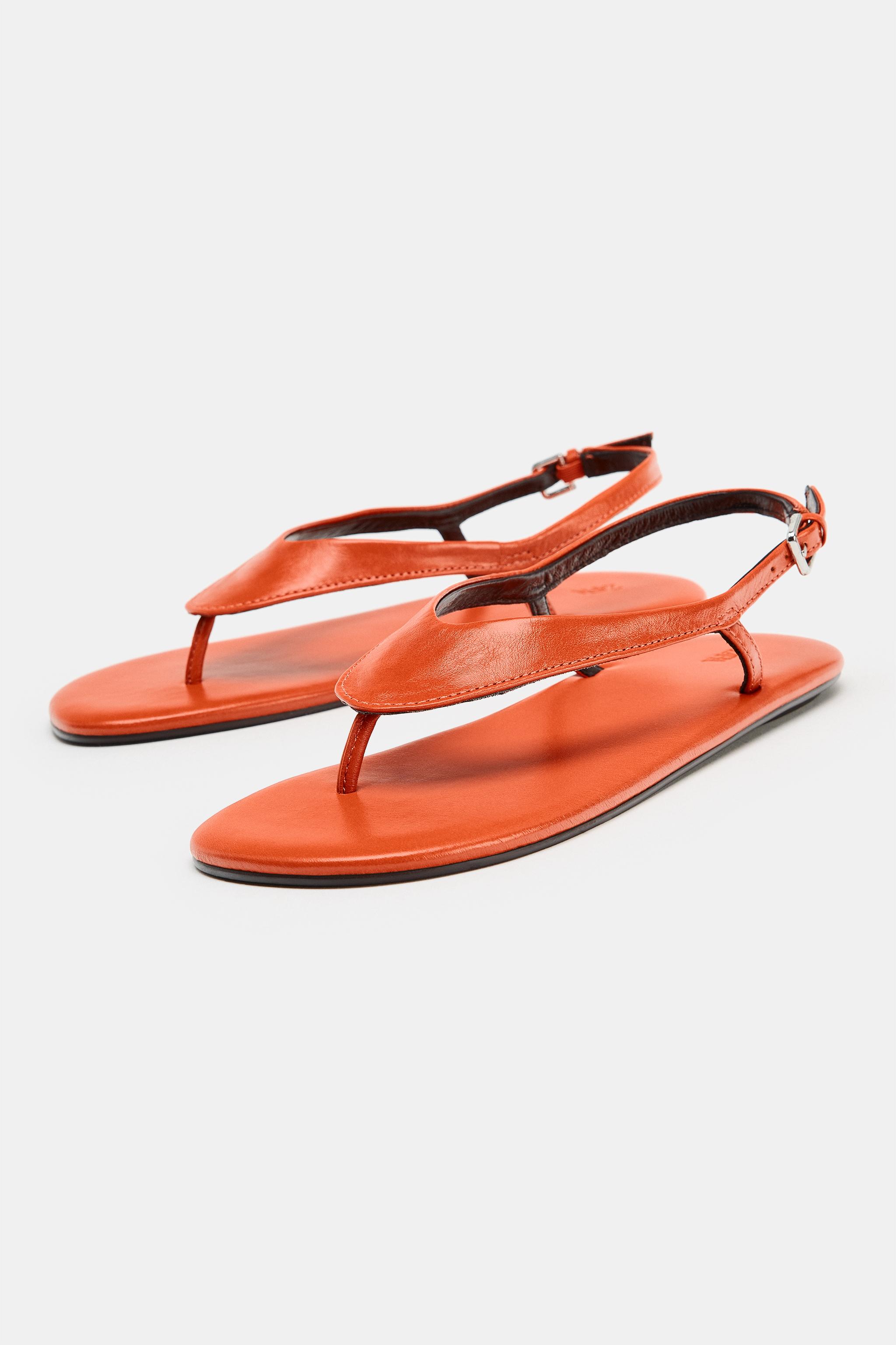 Limited Edition Flat Leather Sandals