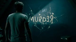 Dan Torrance looks at murder on the wall in Doctor Sleep