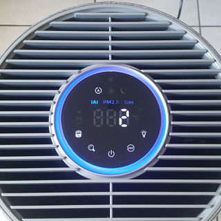 The control panel of the Philips 3000i Series AC303330 Connected Air Purifier