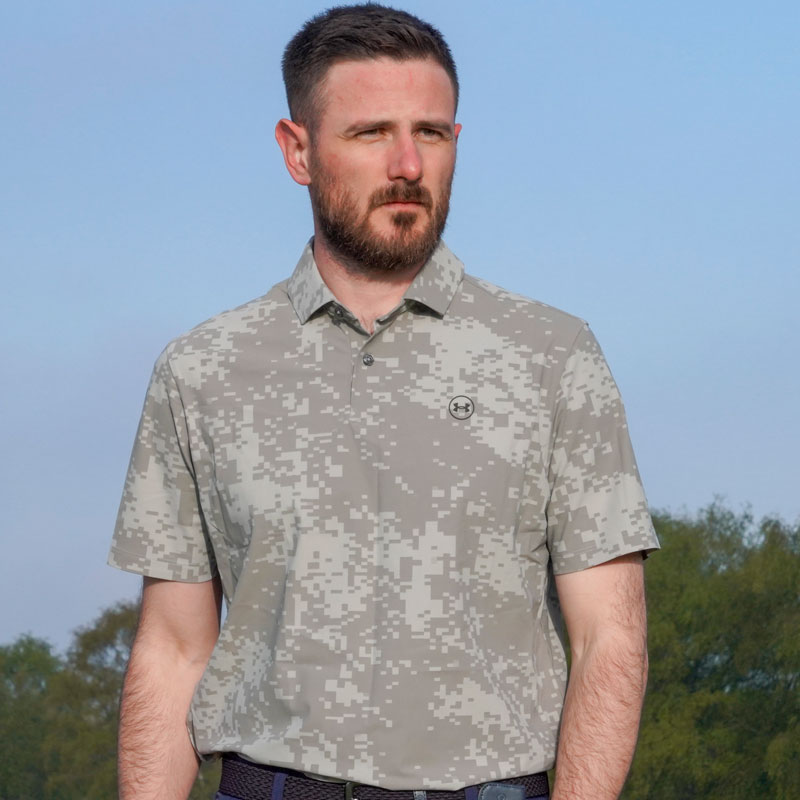 Under Armour Drive Chill Printed Polo