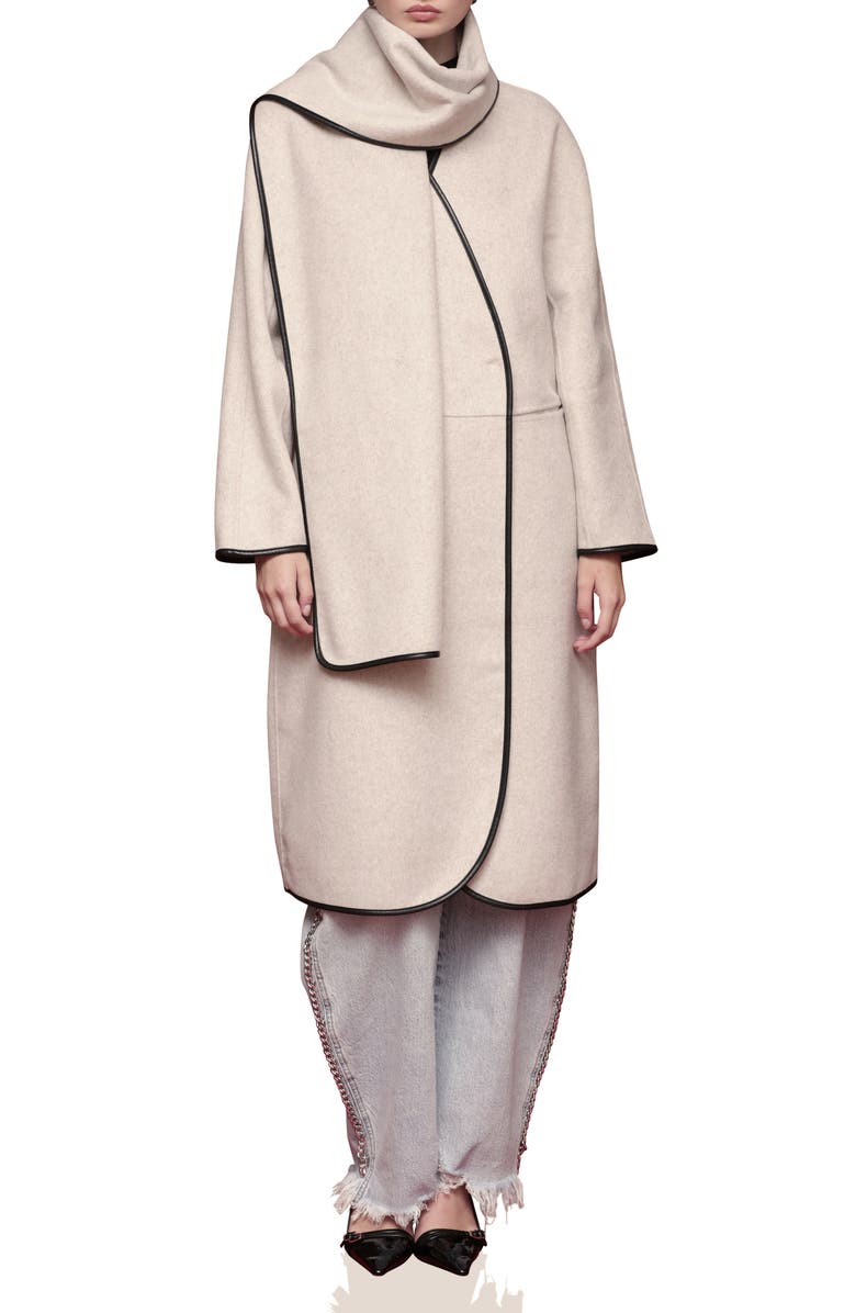 Cocoon Scarf Coat