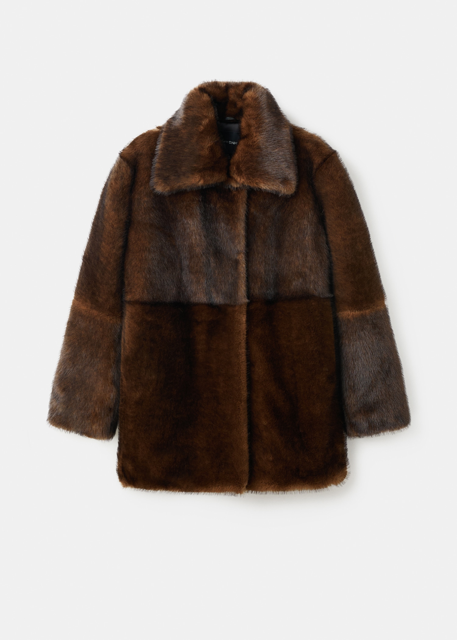 Faux-Fur Midi-Coat - Women | Mango Usa