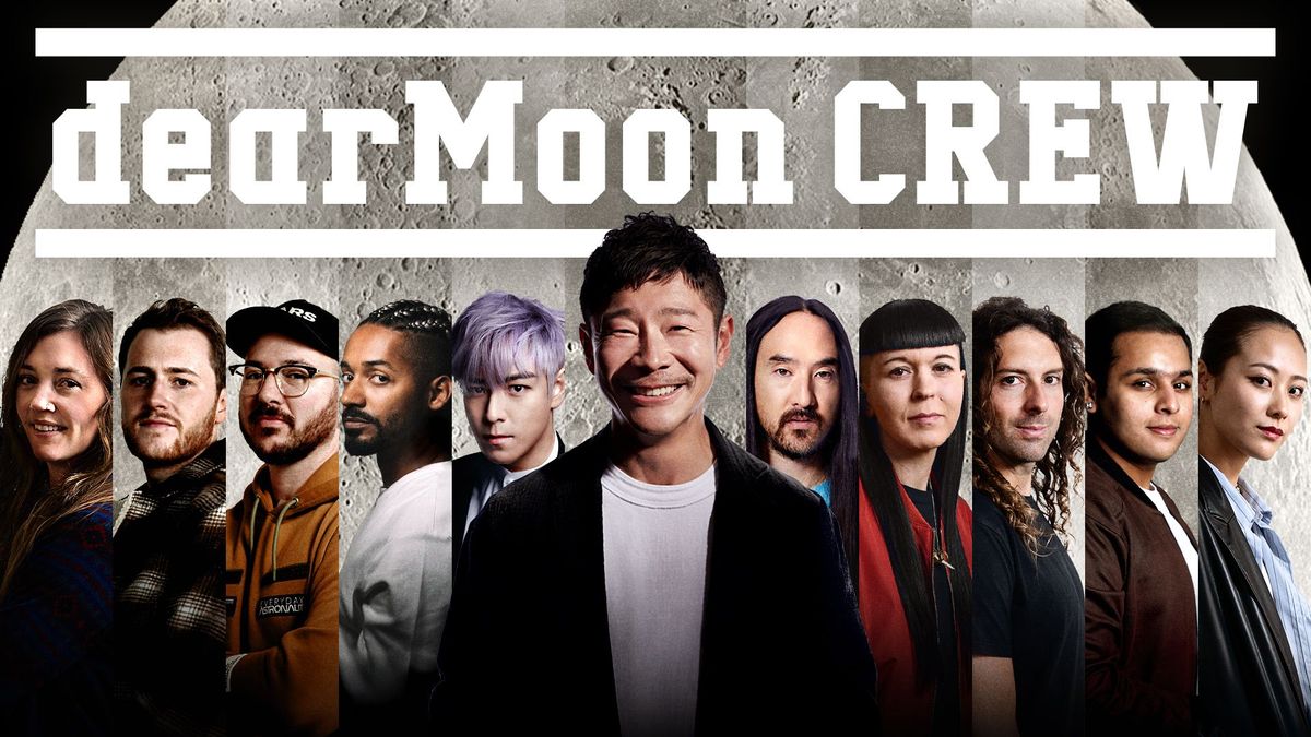 Meet the dearMoon crew of artists, athletes and a billionaire riding SpaceX's St..