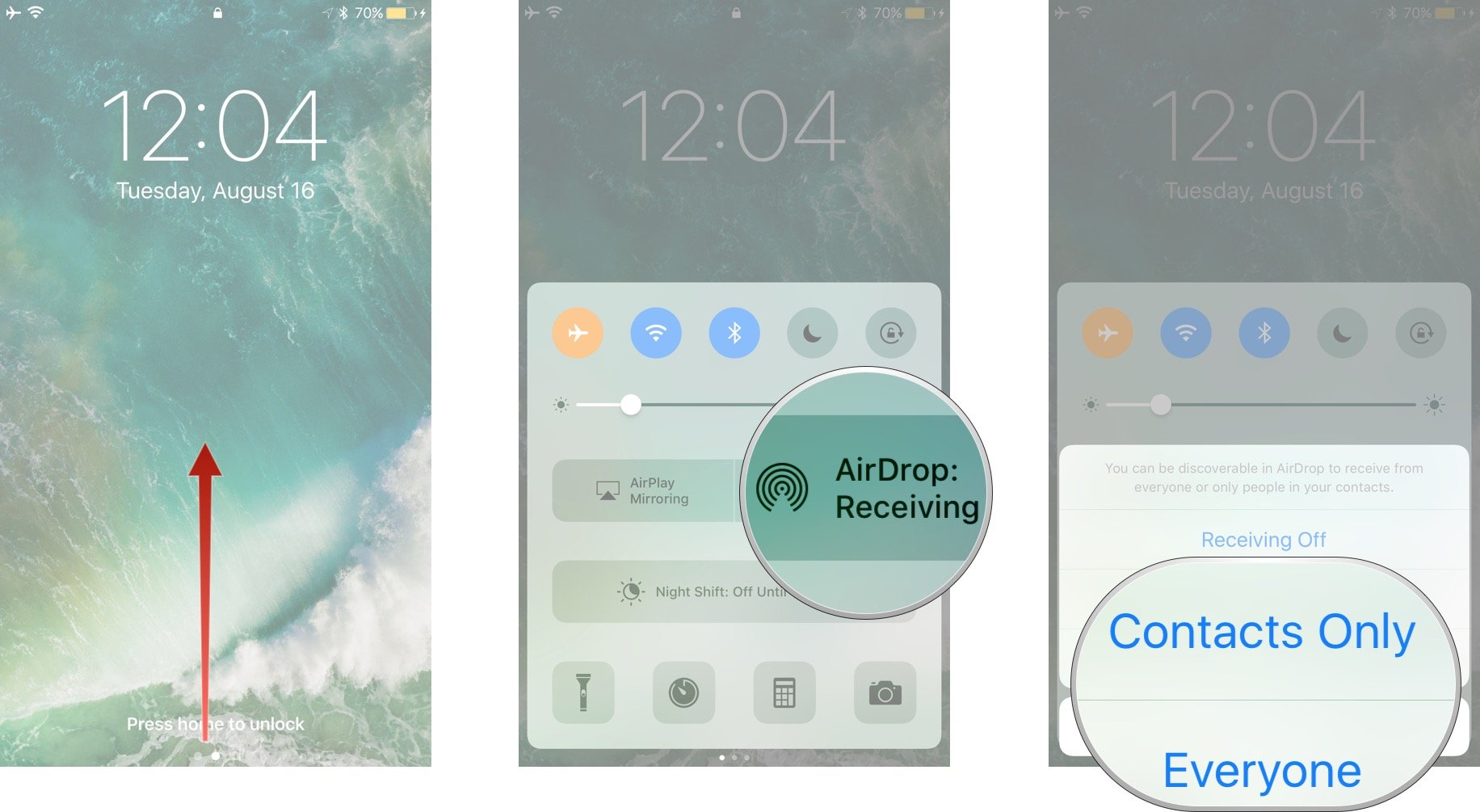 Airdrop Не Отправляет Фото На Iphone