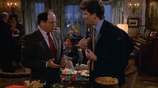 George double dips on seinfeld
