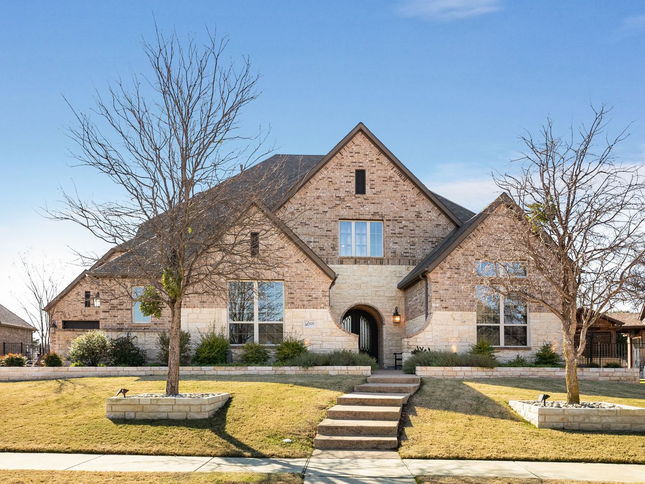 A home for sale by the Whitworth course at Trophy Club in Texas.