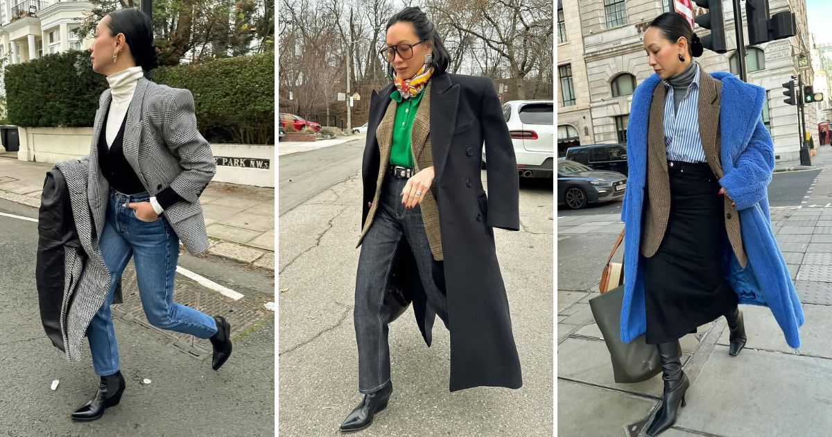 Lisa Ing-Marinelli a réussi sa tenue d'hiver chic 