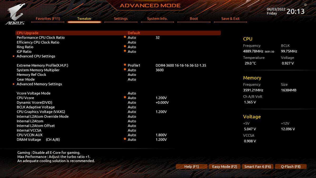 Gigabyte B660I Aorus Pro
