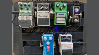 Don't own a Rockman? We approximated Tom Scholz's sound using these pedals and settings. Try it for yourself with your own pedals.