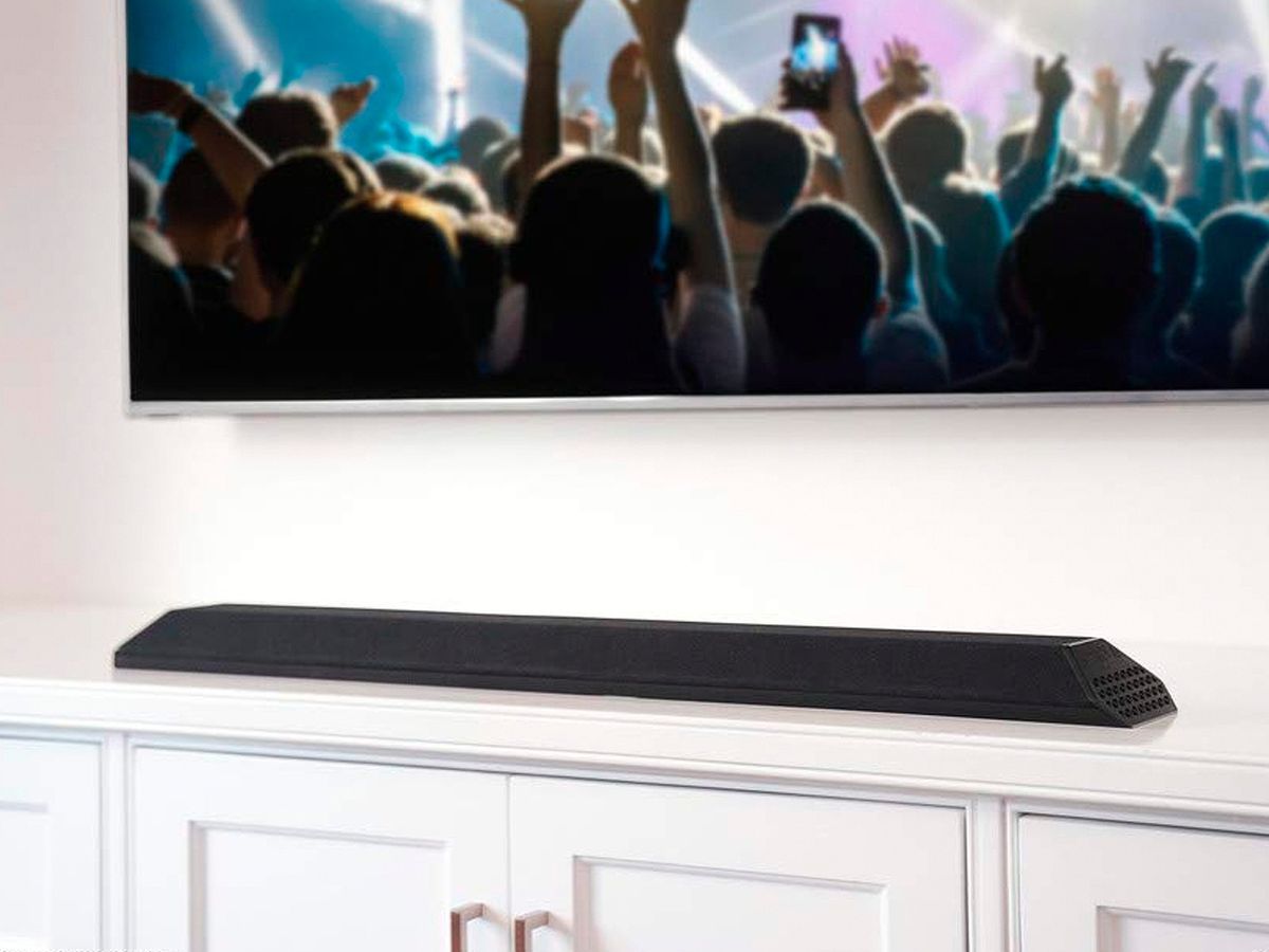 This 36inch VIZIO sound bar is packed with subwoofers and down to 65