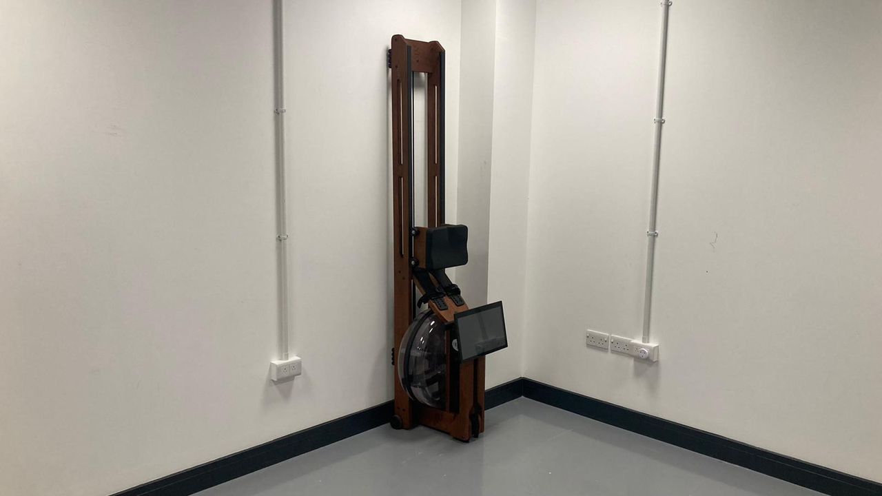 Ergatta Rower in Live Science testing centre