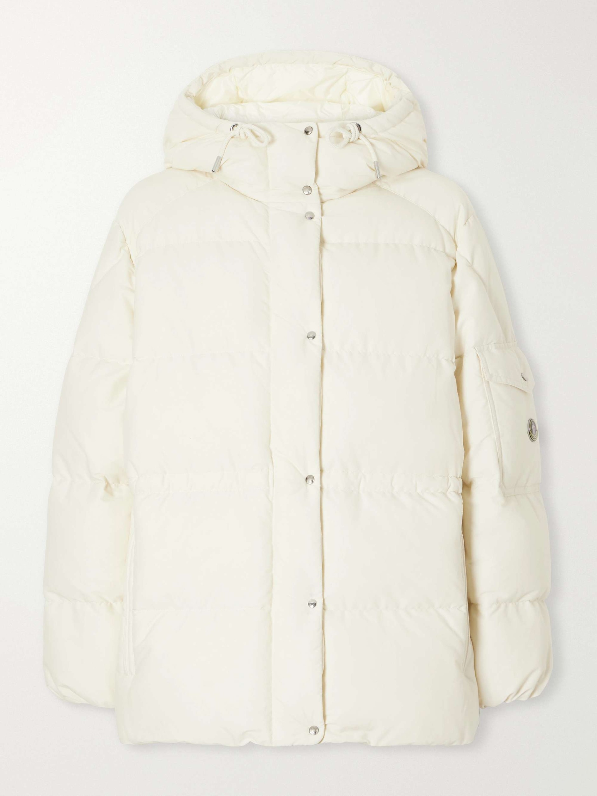 Himalaya Hooded Quilted Cotton-Blend Shell Down Jacket