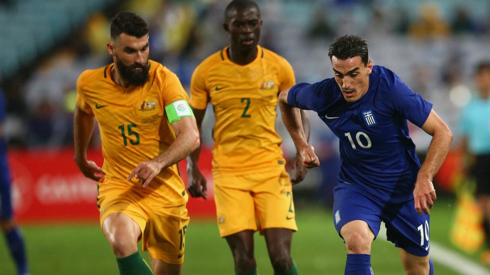 Australia v Greece Jedinak impressed by Socceroos' next generation