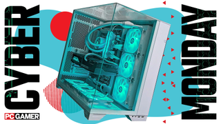 The Cobratype Venom gaming PC floats in the funky Cyber Monday deal void.